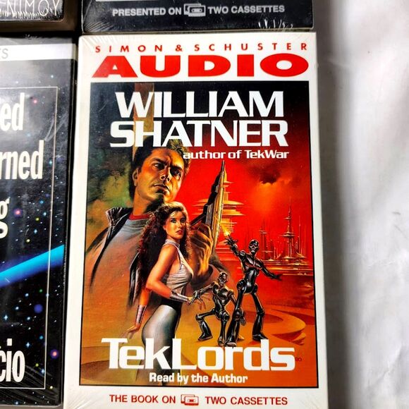 4 New Star Trek Related Audiobooks on Cassette Vintage Sealed - Picture 5 of 14